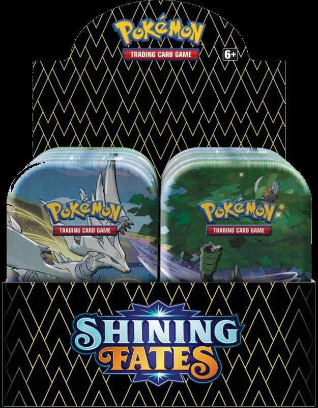 Shining Fates Mini Tin Display