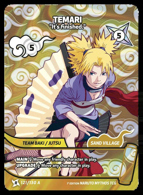 Temari - It’s finished.