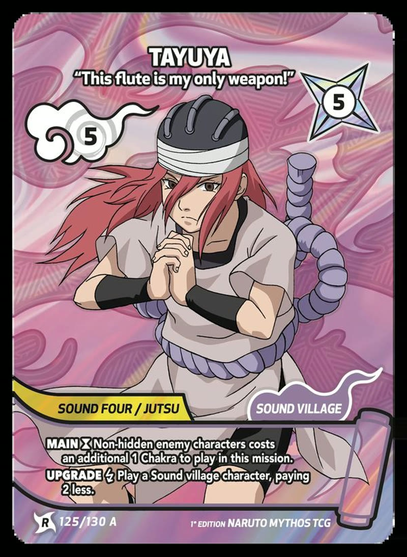 Tayuya - “This flute is my only weapon!”