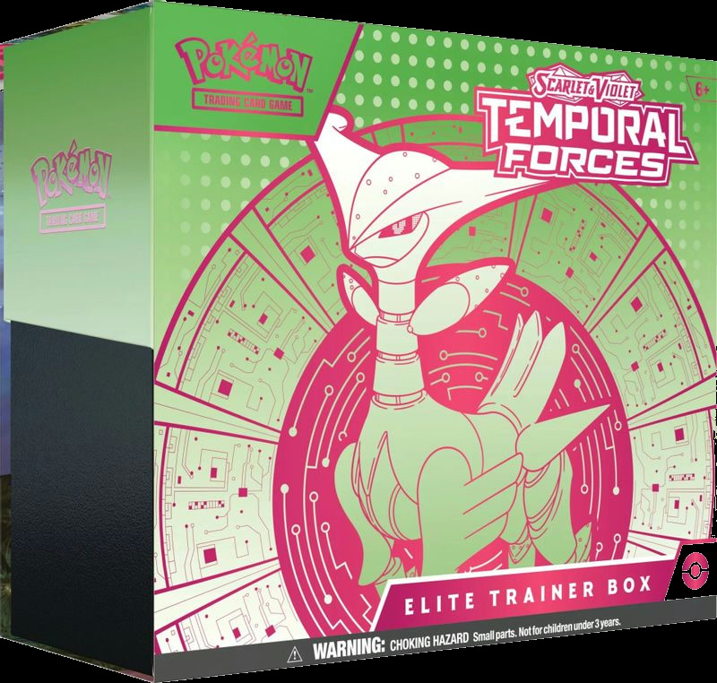 Temporal Forces Elite Trainer Box [Iron Leaves ex]