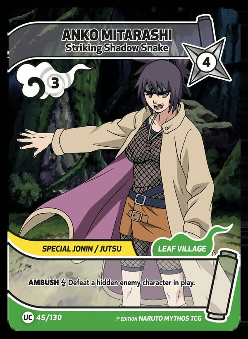 Anko Mitarashi - Striking Shadow Snake