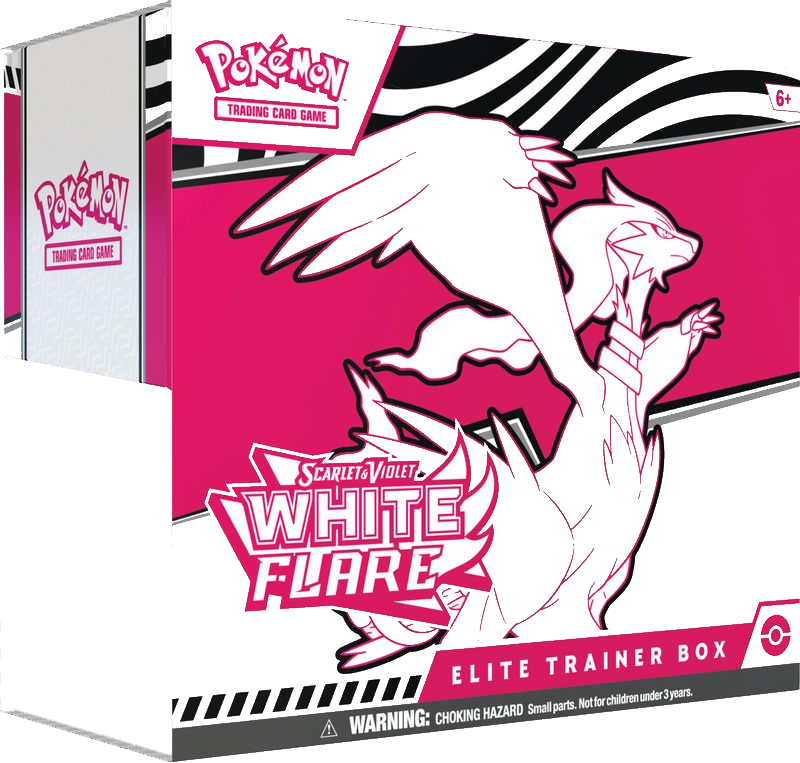 White Flare Elite Trainer Box