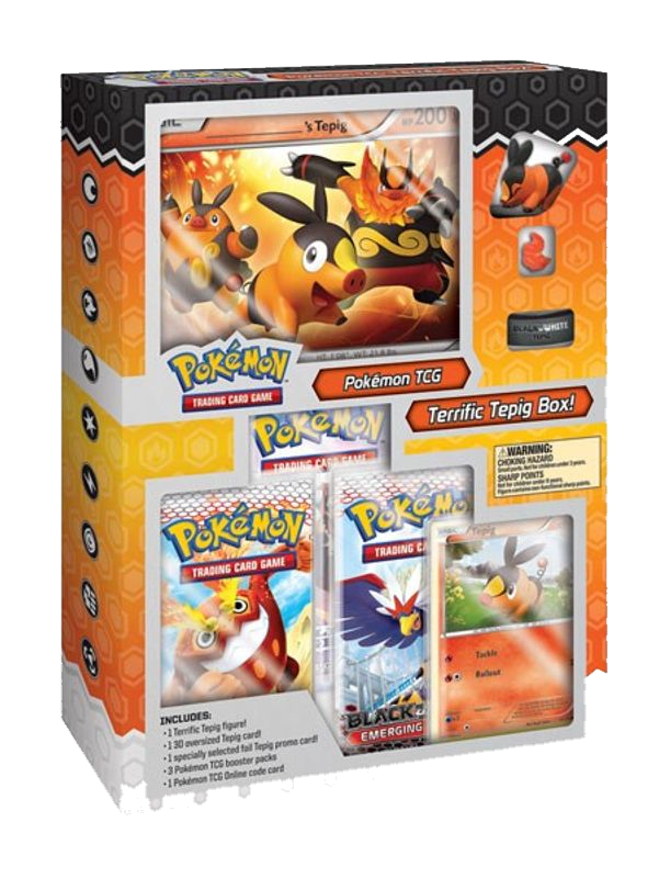 Starter Figure Boxes: Terrific Tepig Box