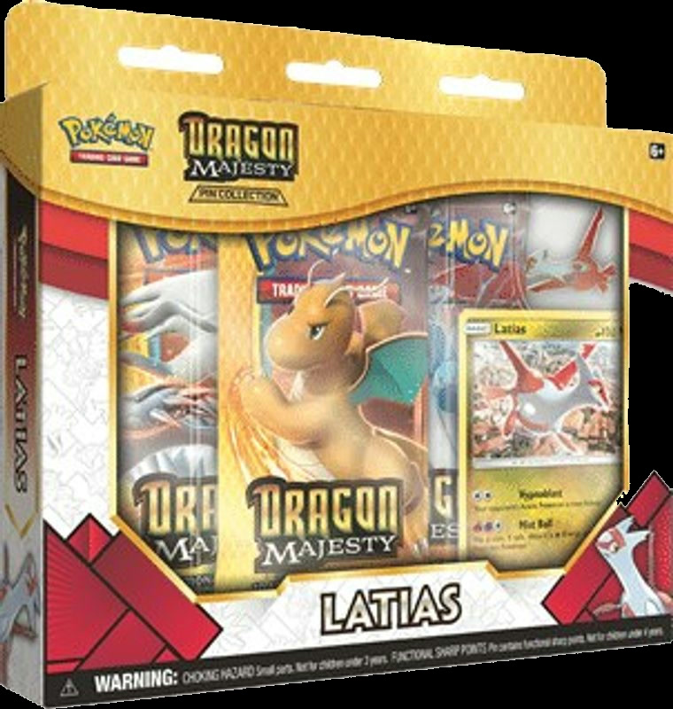 Dragon Majesty Pin Collection [Latias]