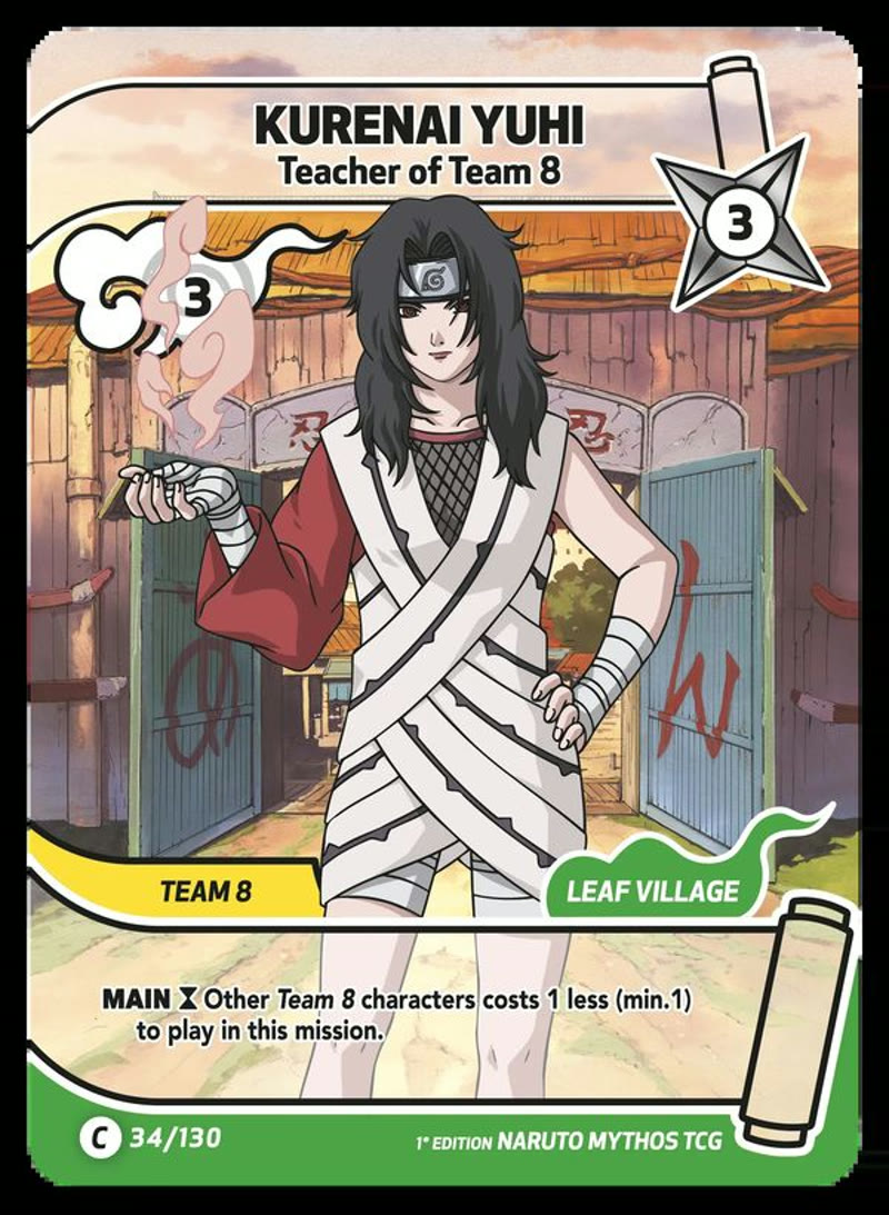 Kurenai Yuhi - Teacher of Team 8