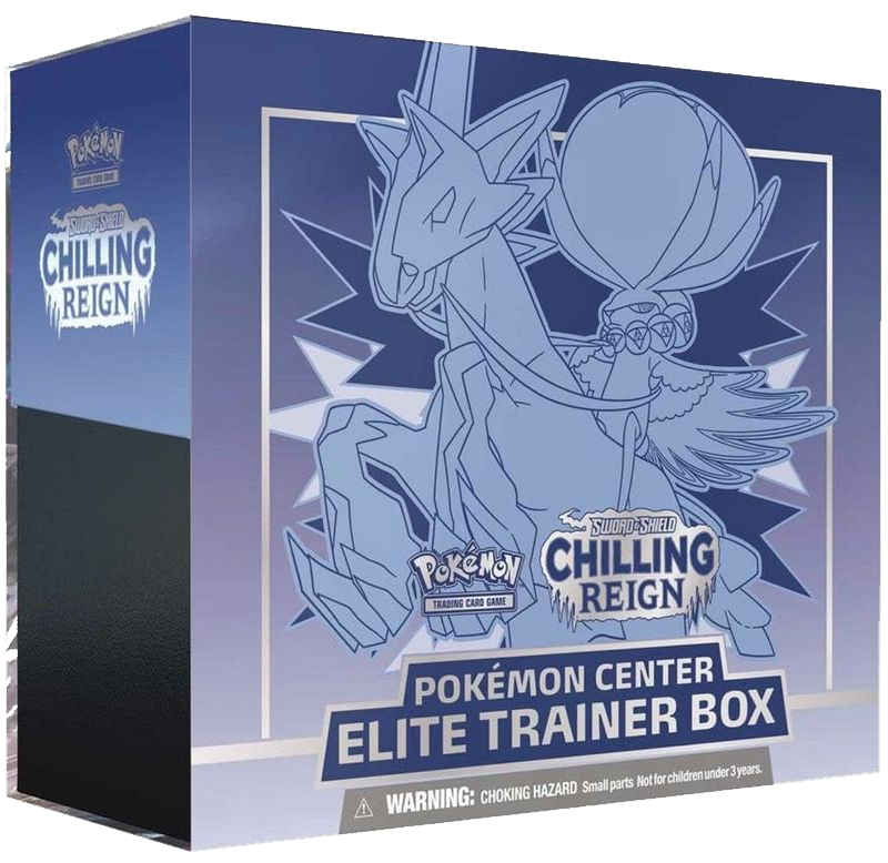 Chilling Reign Pokemon Center Elite Trainer Box [Ice Rider Calyrex] (Exclusive)