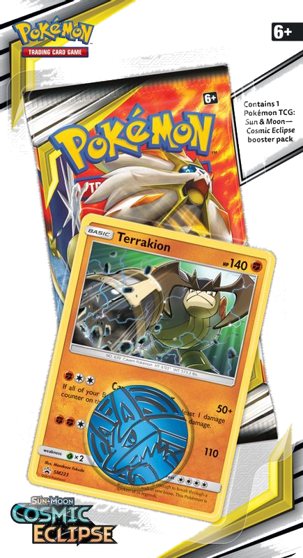 Cosmic Eclipse Single Pack Blister [Terrakion]