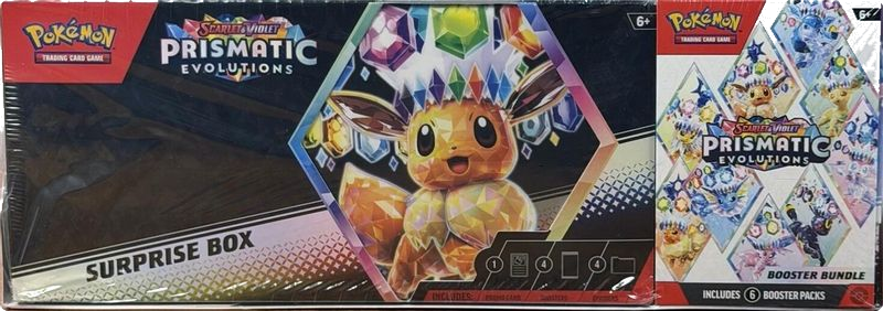 Prismatic Evolutions Booster Bundle + Surprise Box Bundle (Sam's Club)