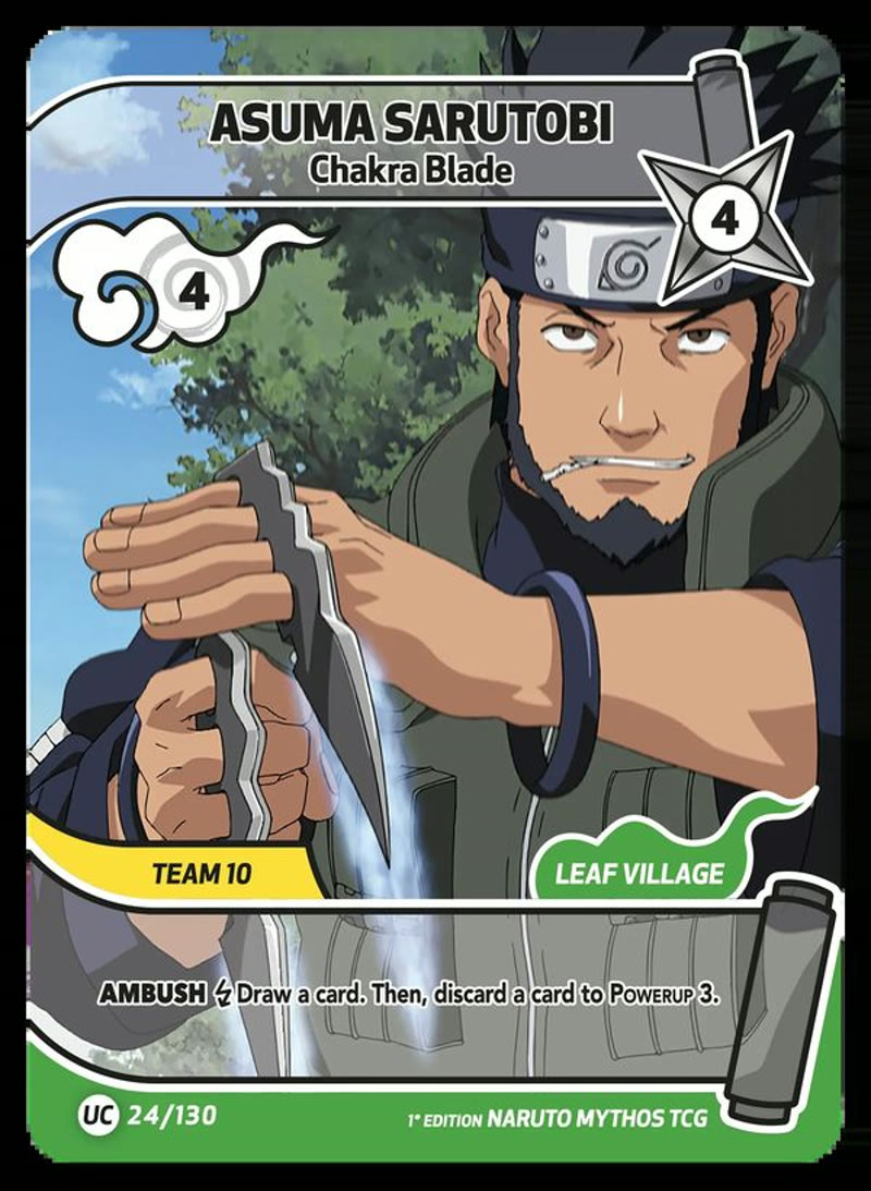 Asuma Sarutobi - Chakra Blade