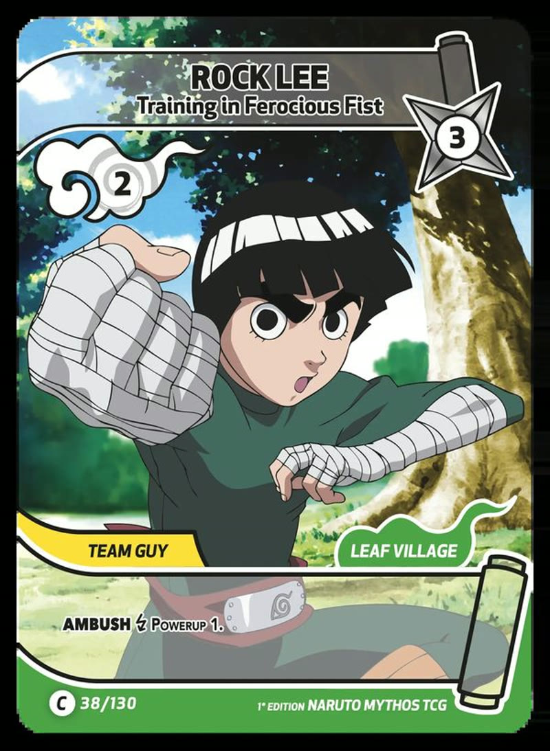 Rock Lee - Training in Ferocious Fist
