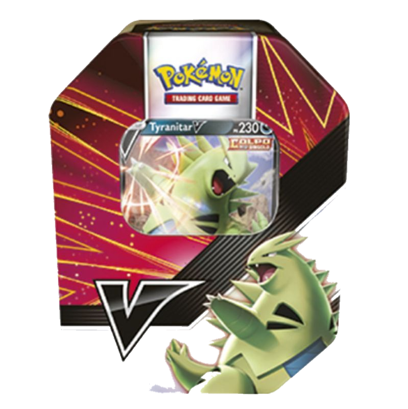 V Strikers Tin [Tyranitar V] (International Version)
