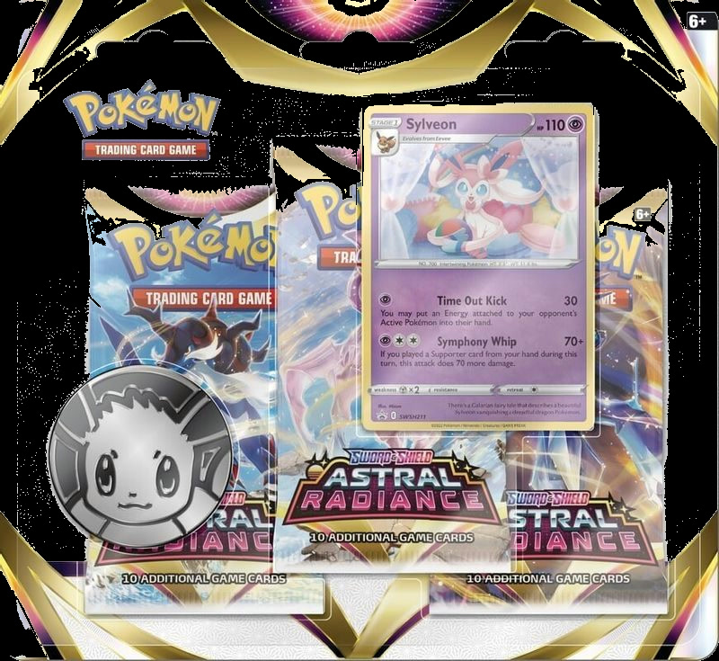 Astral Radiance 3 Pack Blister [Sylveon]