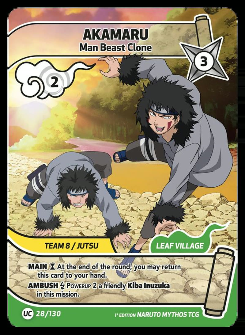 Akamaru - Man Beast Clone