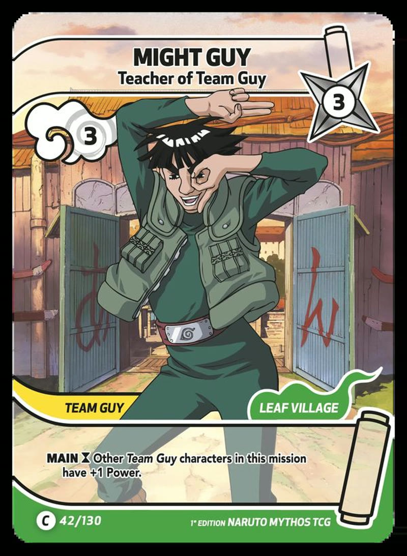 Might Guy - Teacher of Team Guy