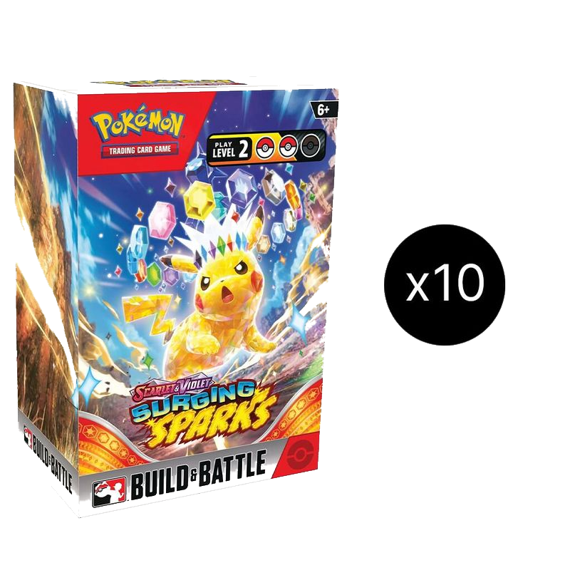 Surging Sparks Build & Battle Box Display