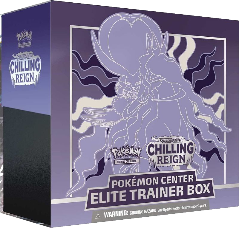 Chilling Reign Pokemon Center Elite Trainer Box [Shadow Rider Calyrex] (Exclusive)