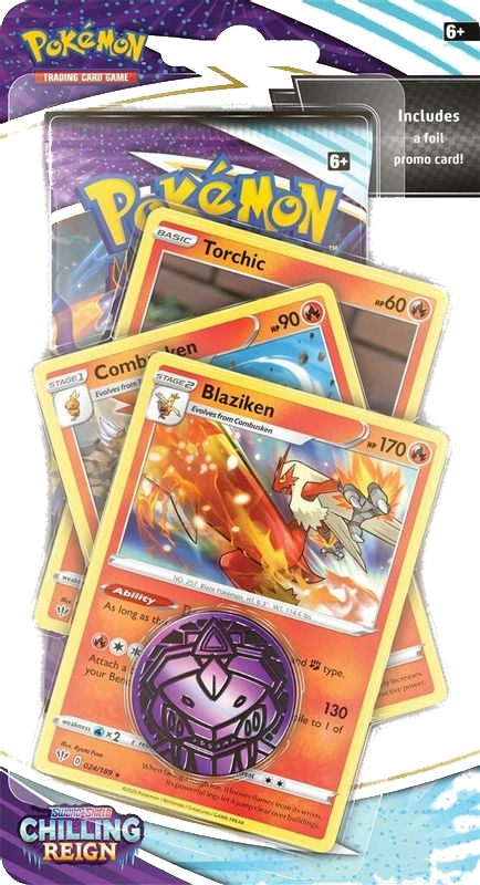 Chilling Reign Premium Checklane Blister [Blaziken]