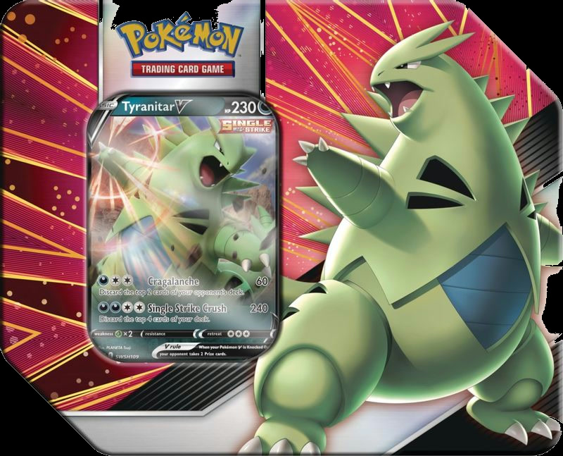 V Strikers Tin [Tyranitar V]