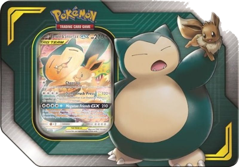 TAG TEAM Tin [Eevee & Snorlax GX]