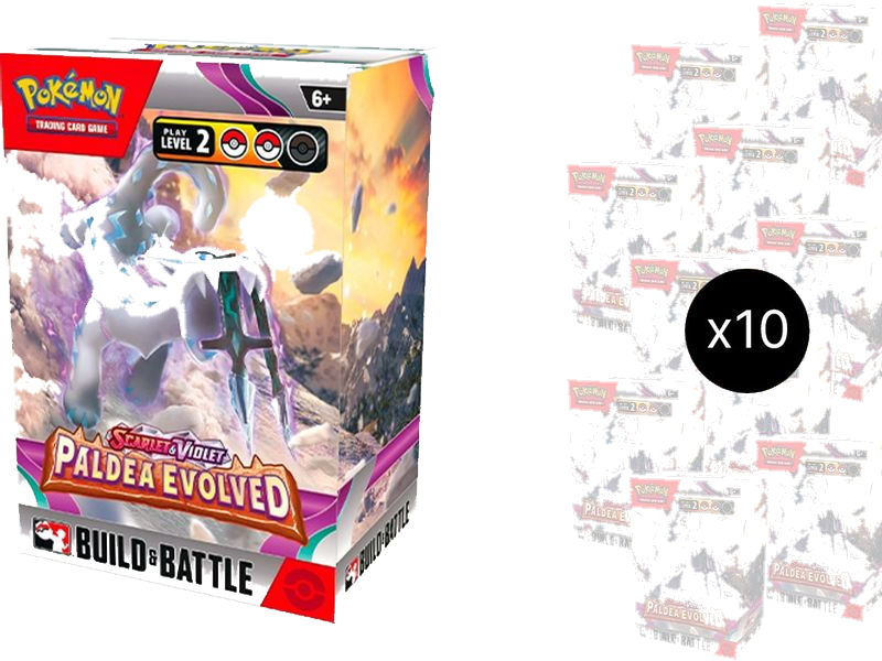 Paldea Evolved Build & Battle Box Display