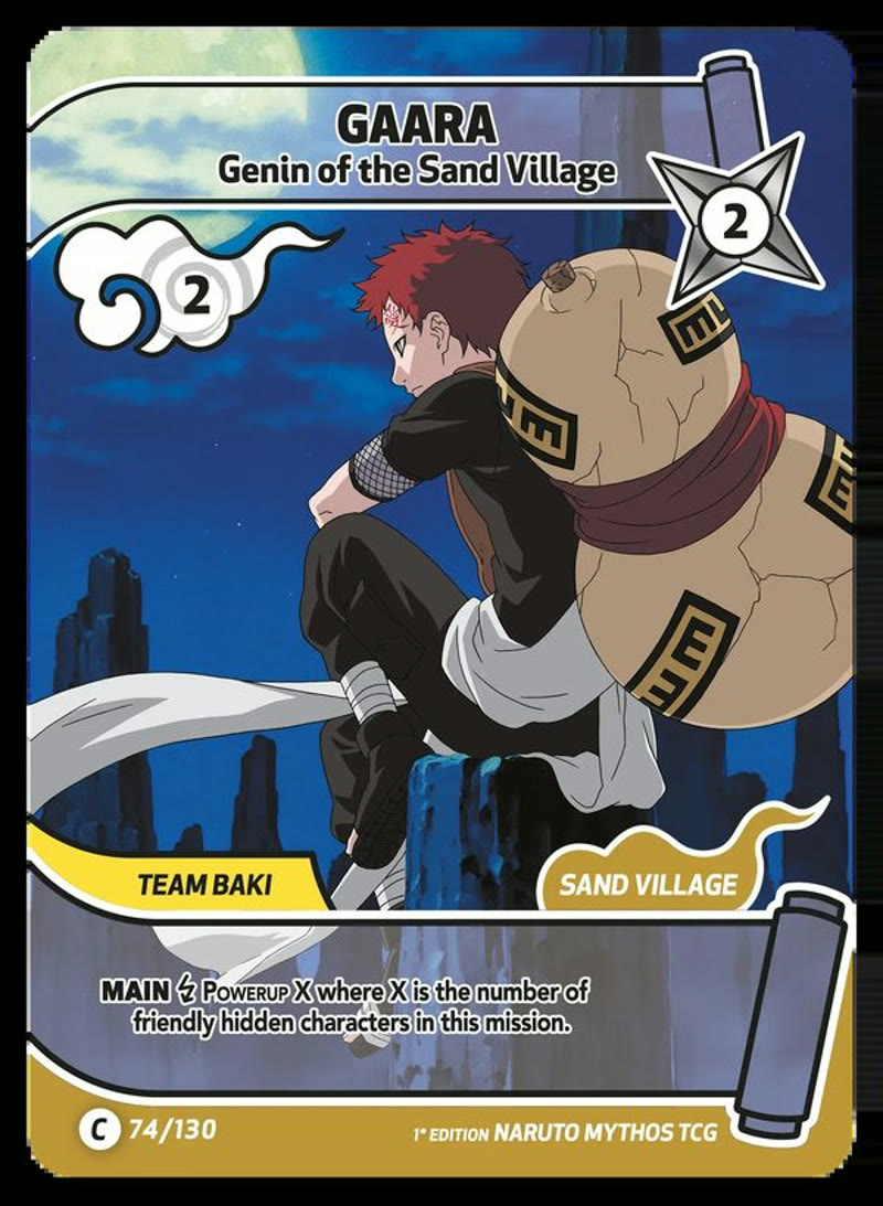 Gaara - Genin of the Sand Village