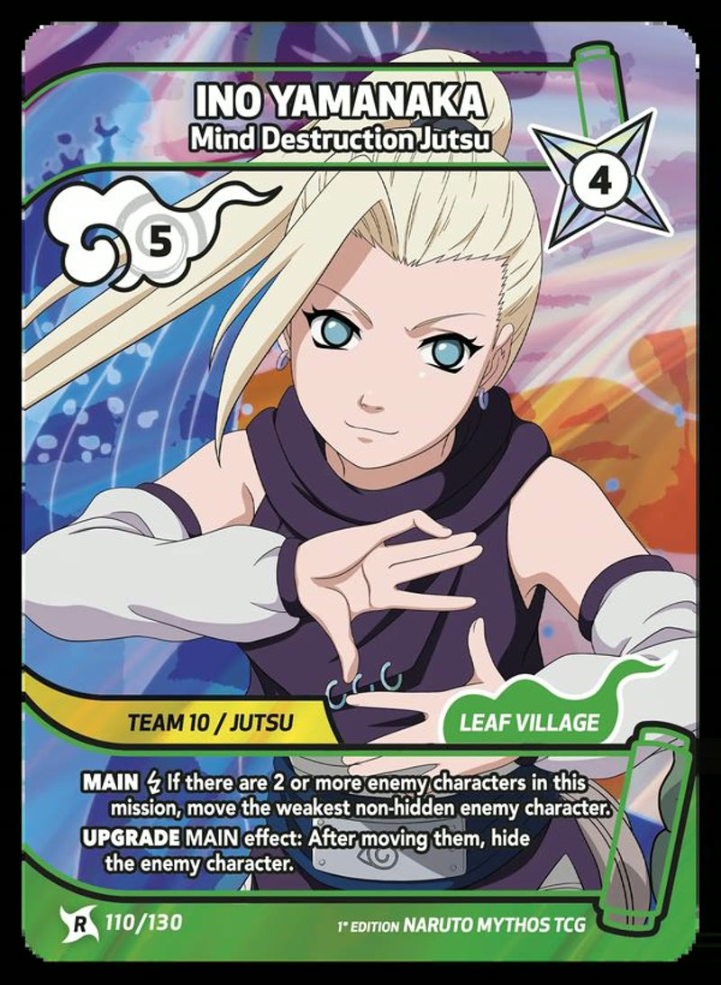 Ino Yamanaka - Mind Destruction Jutsu