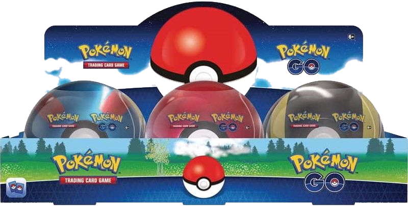 Pokemon GO Poke Ball Tin Display
