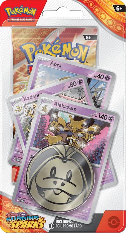 Surging Sparks Premium Checklane Blister [Alakazam]