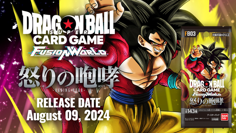 Raging Roar Booster Pack JP